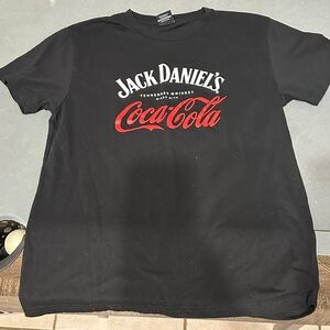 Jack Daniels Black and Red Short Sleeve Tee